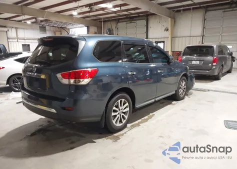 2015 Nissan Pathfinder S из США, поврежденный, VIN 5N1AR2MN3FC614684
